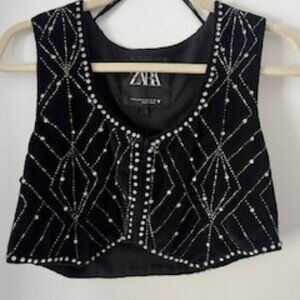 Zara Cropped Vest